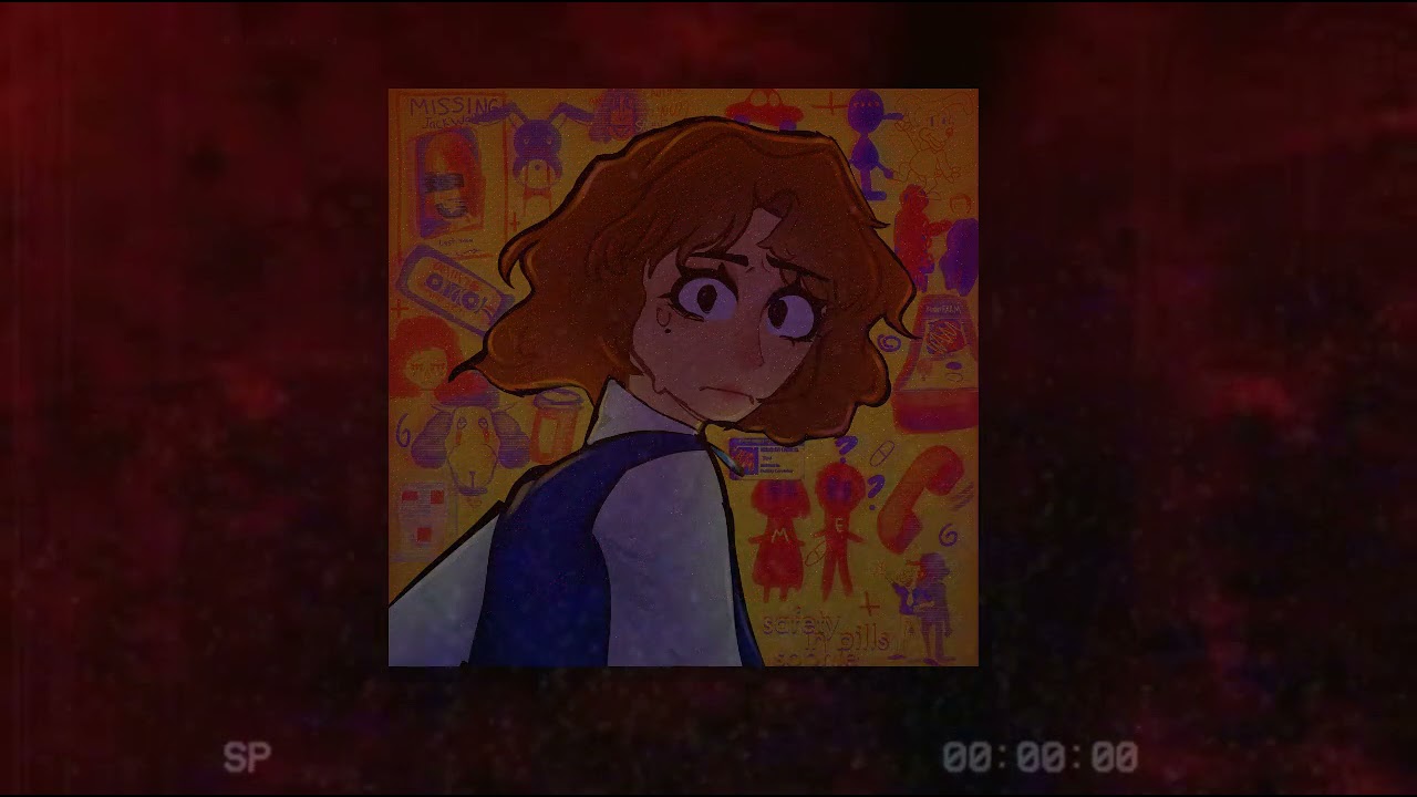 Basics in Behavior (Blue) - The Living Tombstone (slowed + reverb) background