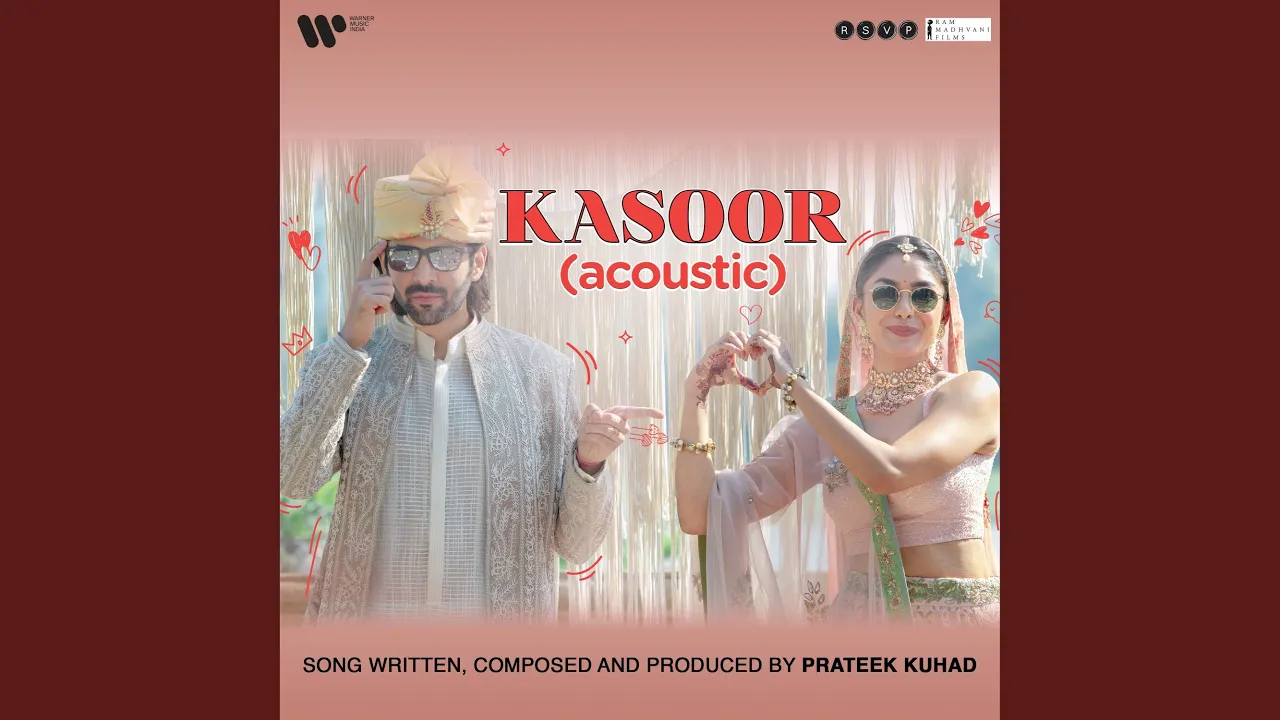 Kasoor (From "Dhamaka") (Acoustic) background