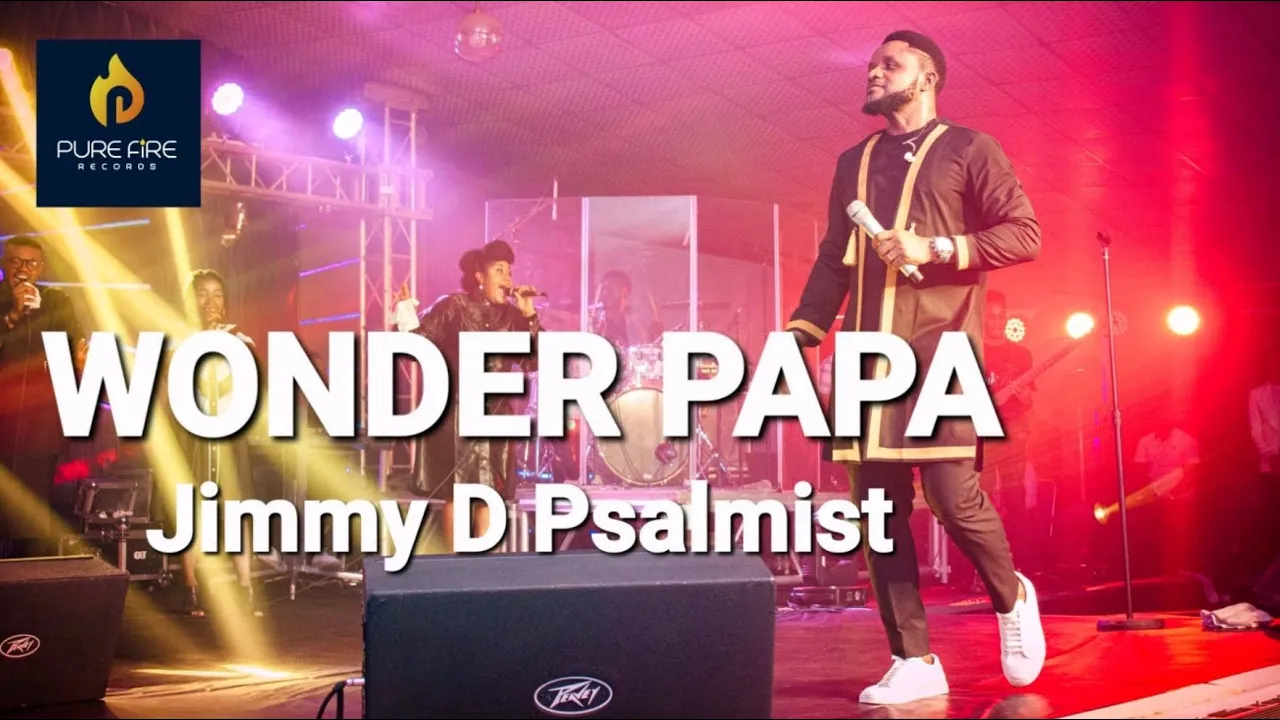 WONDER PAPA | JIMMY D PSALMIST (LIVE) background