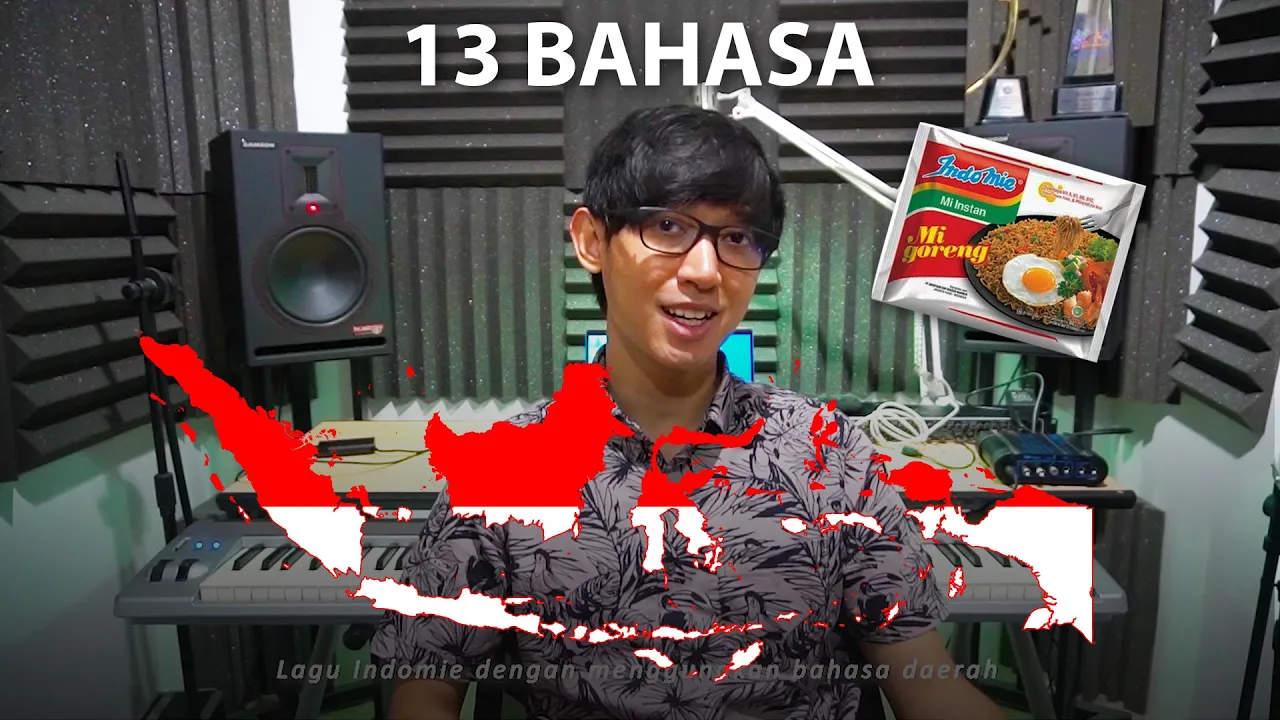 EPIC COLLAB! LAGU INDOMIE 13 BAHASA DAERAH background