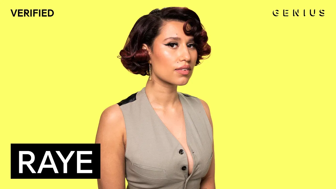 RAYE "Escapism." Official Lyrics & Meaning | Verified background