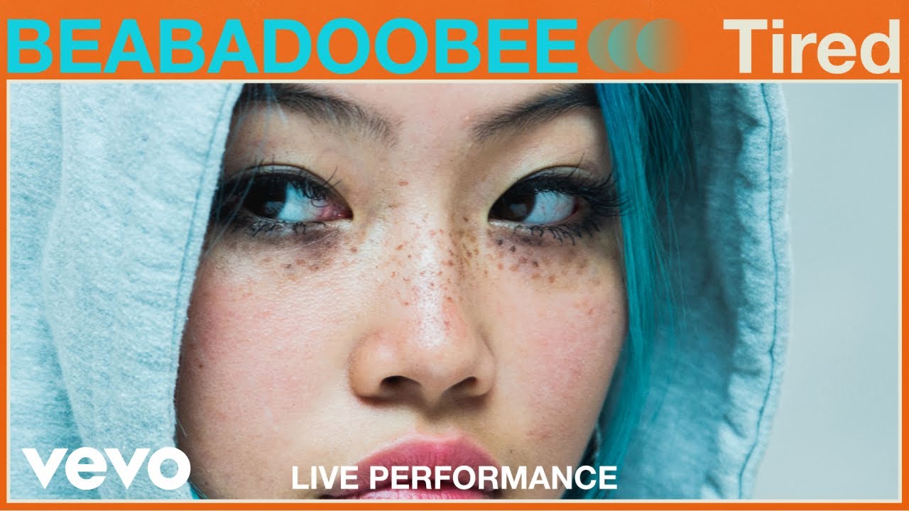 beabadoobee - Tired (Live Performance) | Vevo background