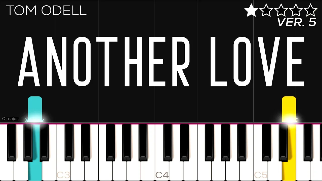 Tom Odell - Another Love | EASY Piano Tutorial