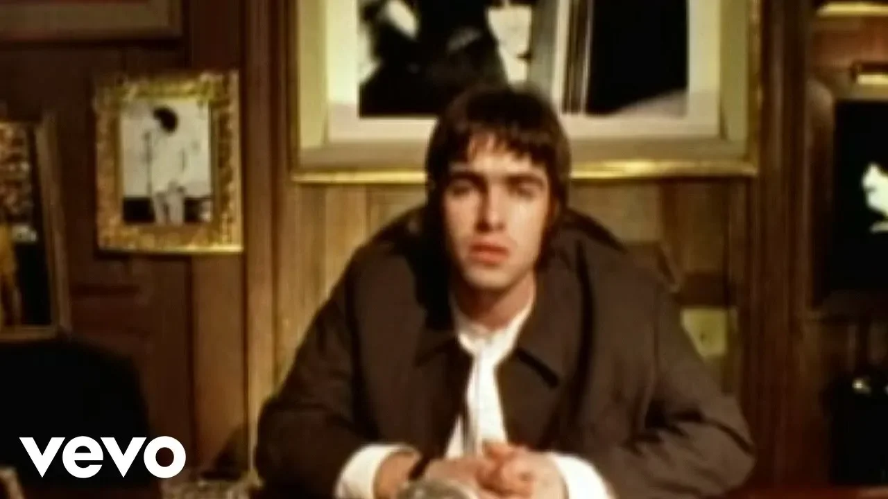 Oasis - Live Forever (Official Video - US Version) background