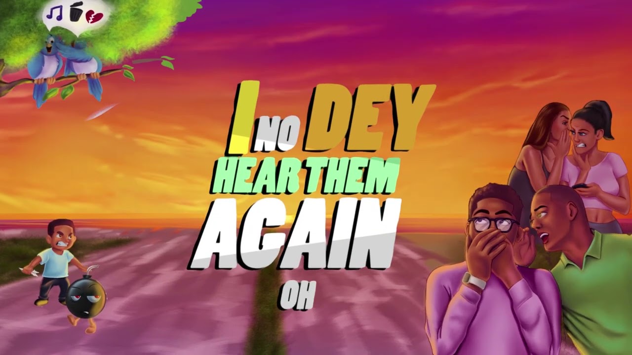 VICTOR AD - OLOFOFO (LYRICS VIDEO) background