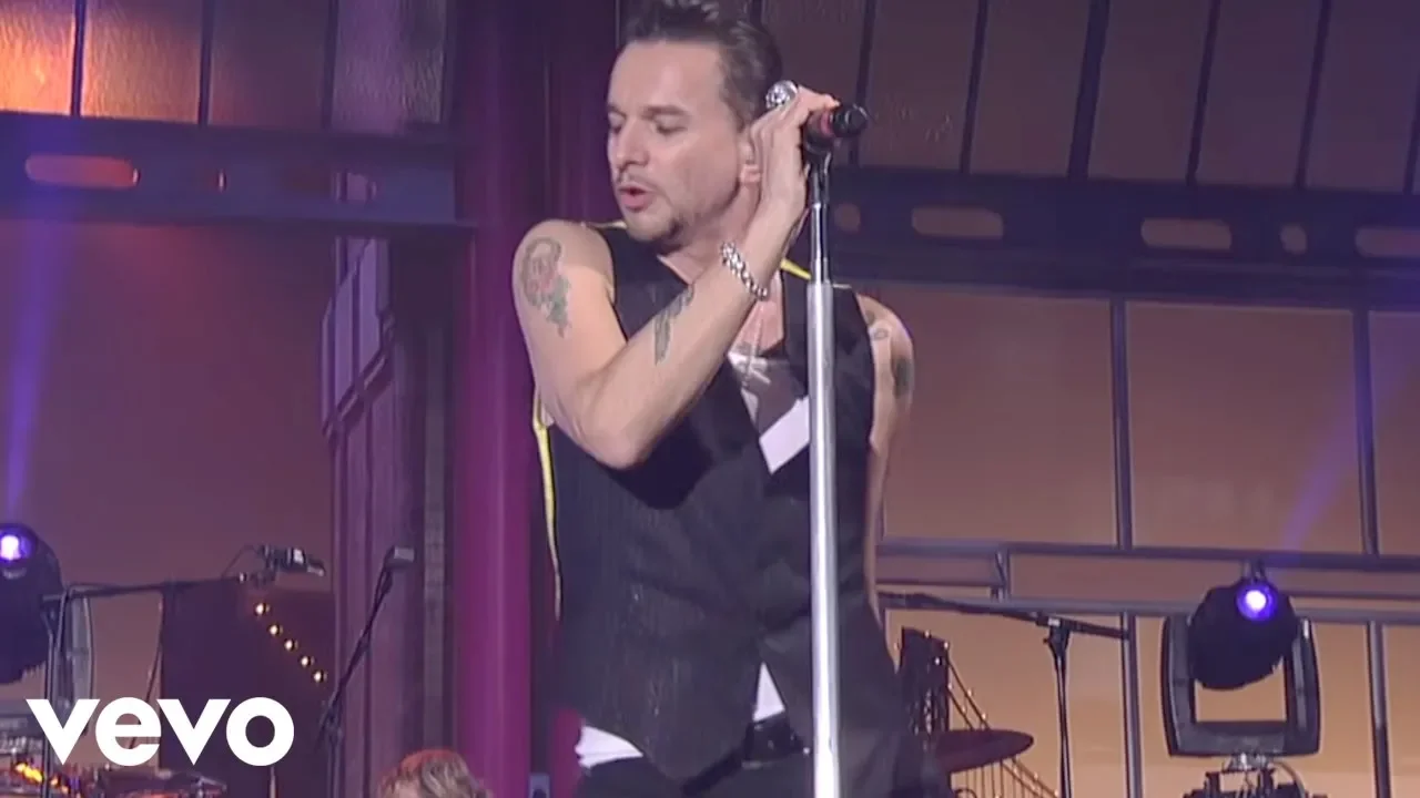 Depeche Mode - Personal Jesus (Live on Letterman) background