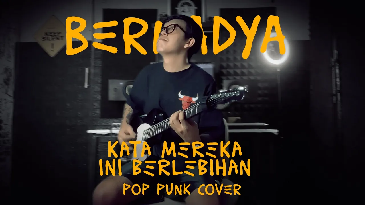 Bernadya - Kata Mereka Ini Berlebihan Pop Punk Cover background