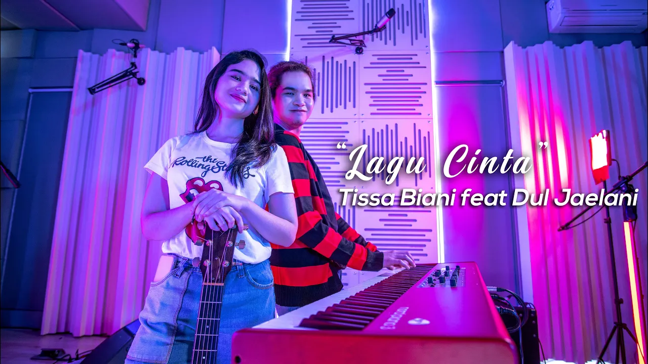 LAGU CINTA - DEWA 19 (COVER BY TISSA BIANI FT. DUL JAELANI) background
