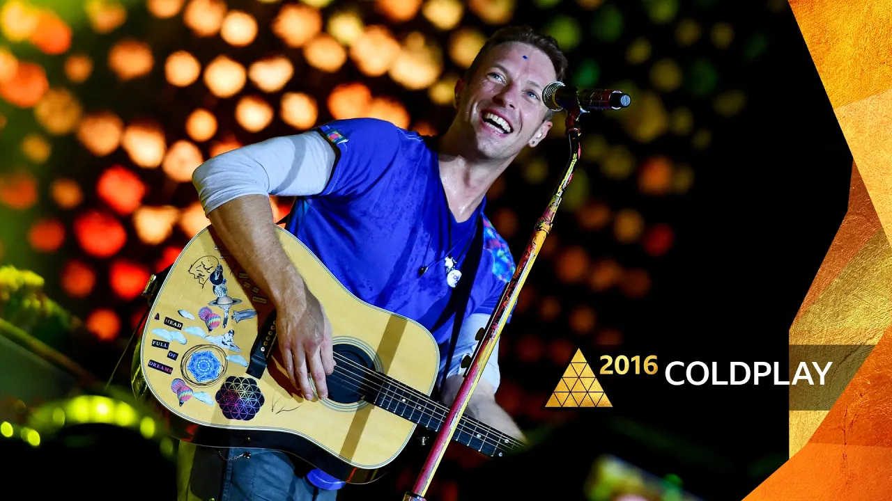 Coldplay - Adventure Of A Lifetime (Glastonbury 2016) background