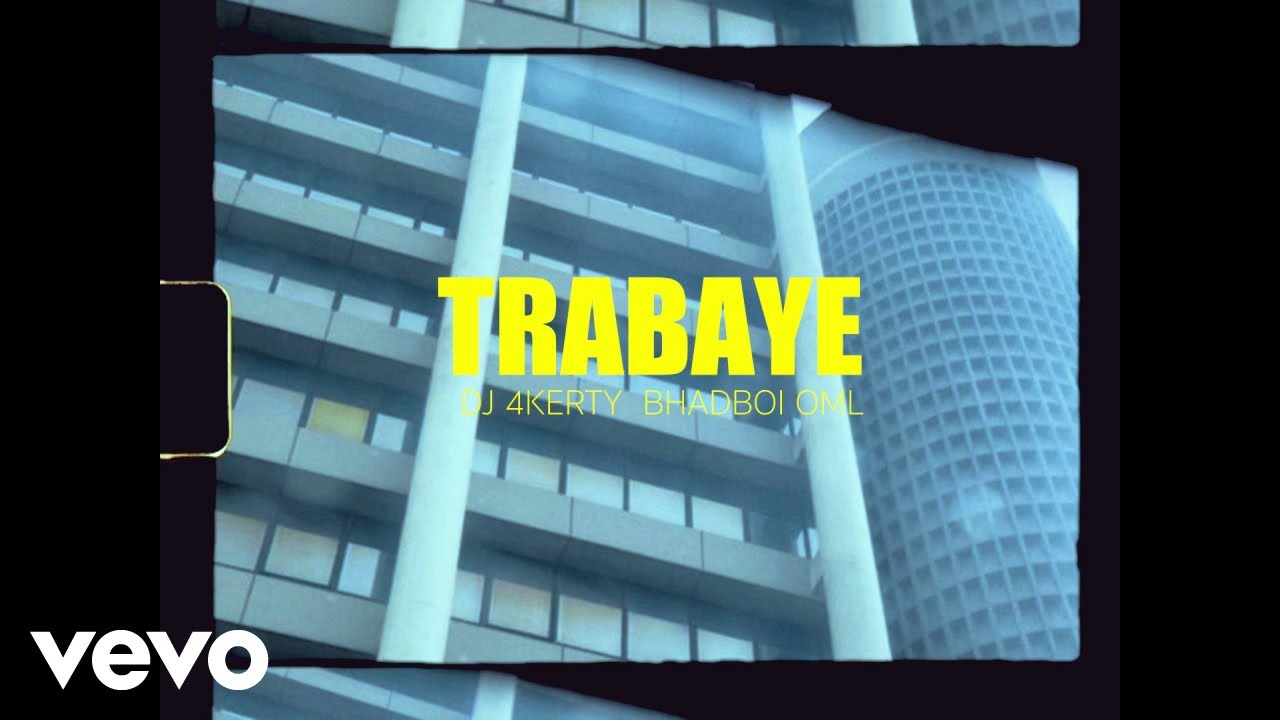 Dj 4kerty - Trabaye (Visualizer) ft. Bhadboi OML background