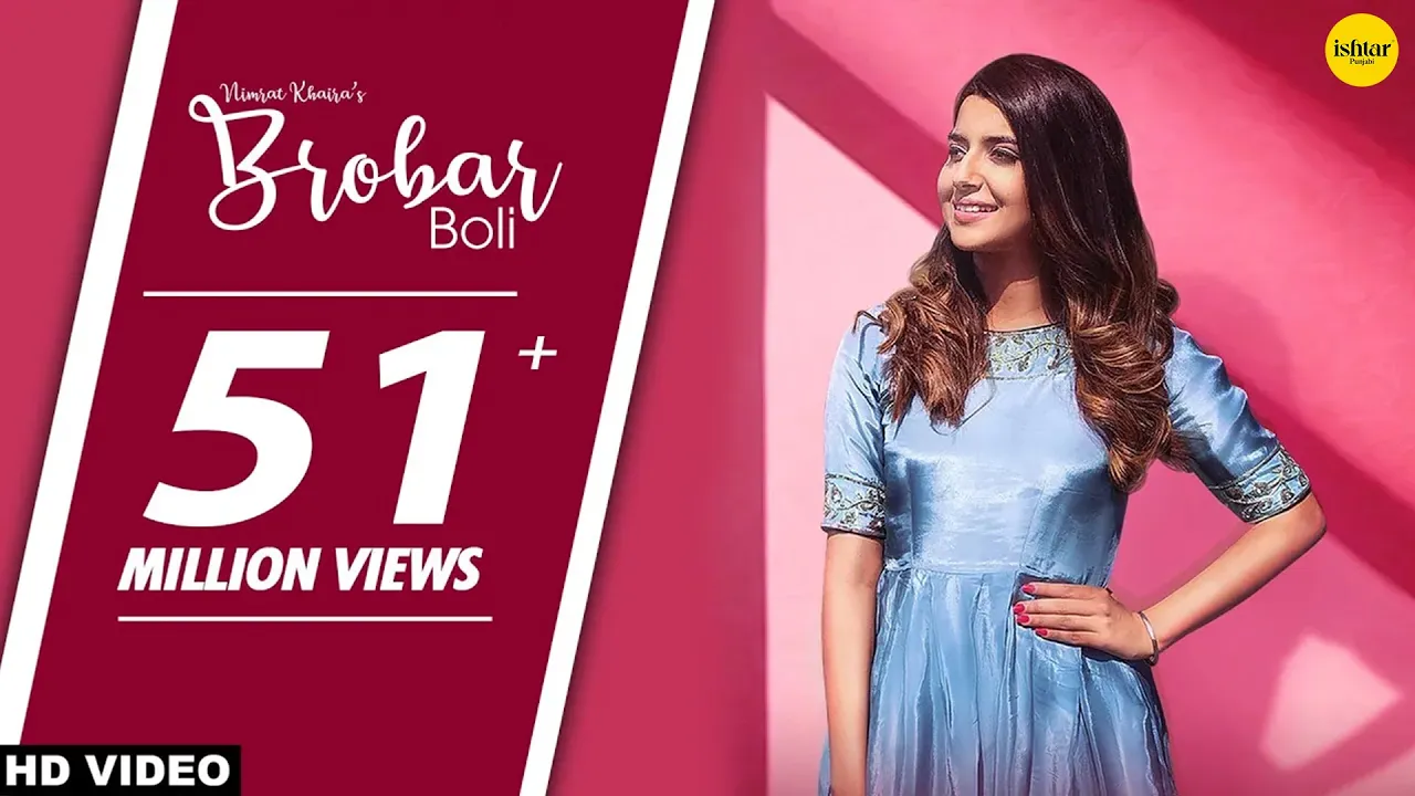 Punjabi Songs : Brobar Boli (Full Song) Nimrat Khaira - Maninder Kailey - DesiRoutz - Ishtar P background