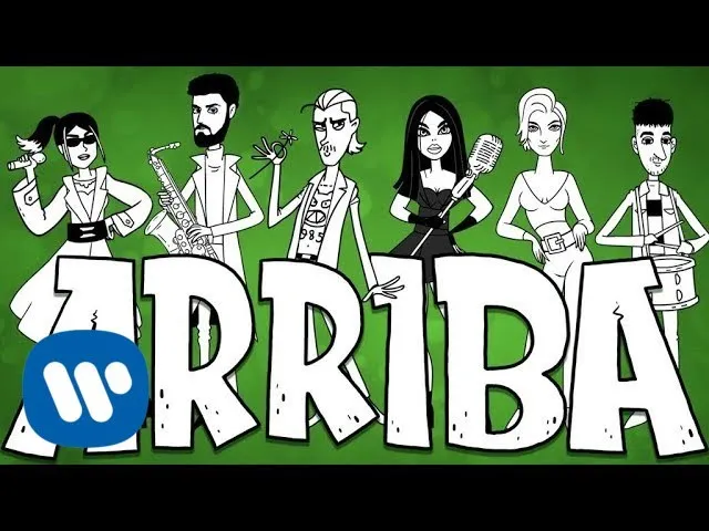Little Big & Tatarka - Arriba (feat. Clean Bandit) | Official Lyric Video background