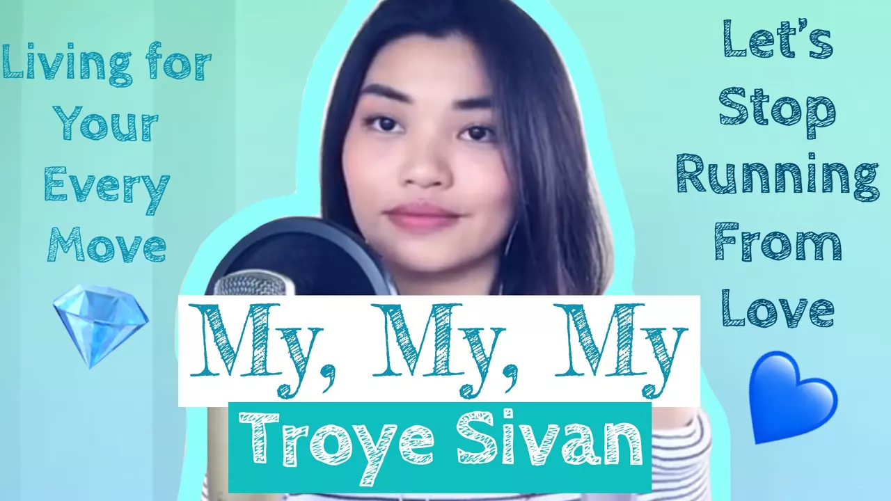 Troye Sivan - My My My! | Patch Quiwa COVER backdrop