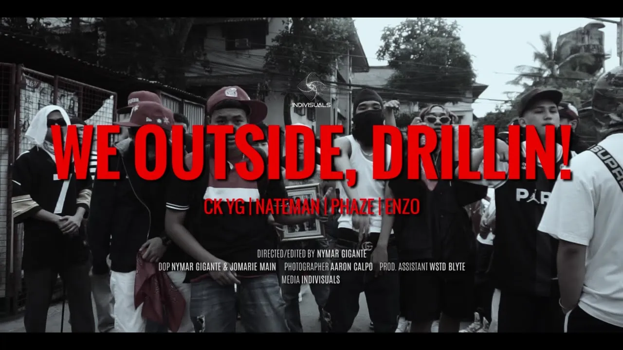 CK YG, Nateman, Phaze, Enzo - WE OUTSIDE, DRILLIN! (Directed by Nymar Gigante) background