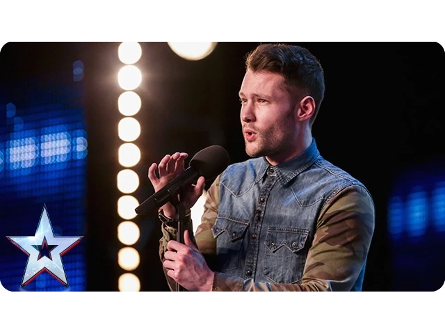Golden boy Calum Scott hits the right note | Audition Week 1 | Britain's Got Talent 2015 background