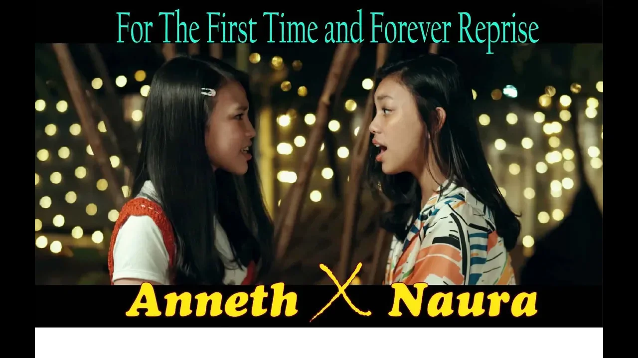 For The First Time and Forever Reprise (from DISNEY'S FROZEN MOVIE) cover by Anneth ft. Naura background
