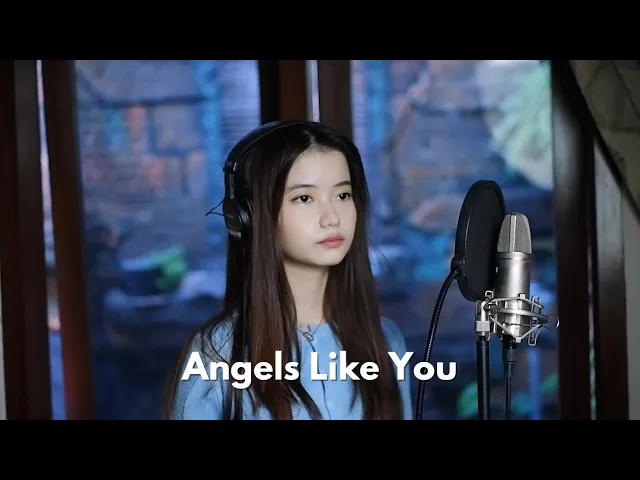 Angels Like You - Miley Cyrus | Shania Yan Cover background