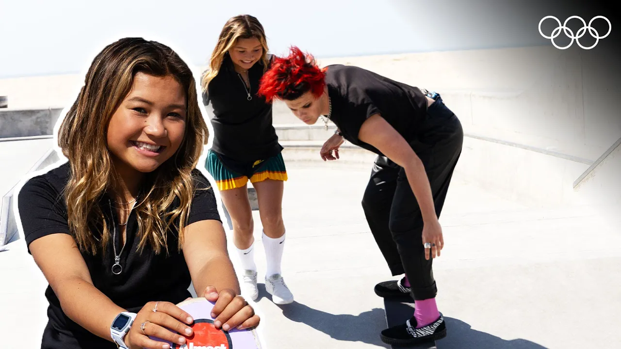 Sky Brown teaches Yungblud how to skate! | From The Top backdrop