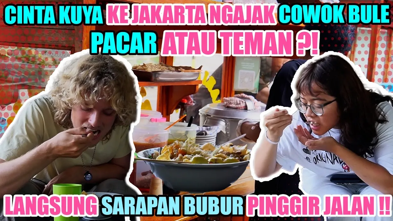 PERTAMA KALI KE JAKARTA AJAK COWOK BULE LIBURAN BARENG‼️