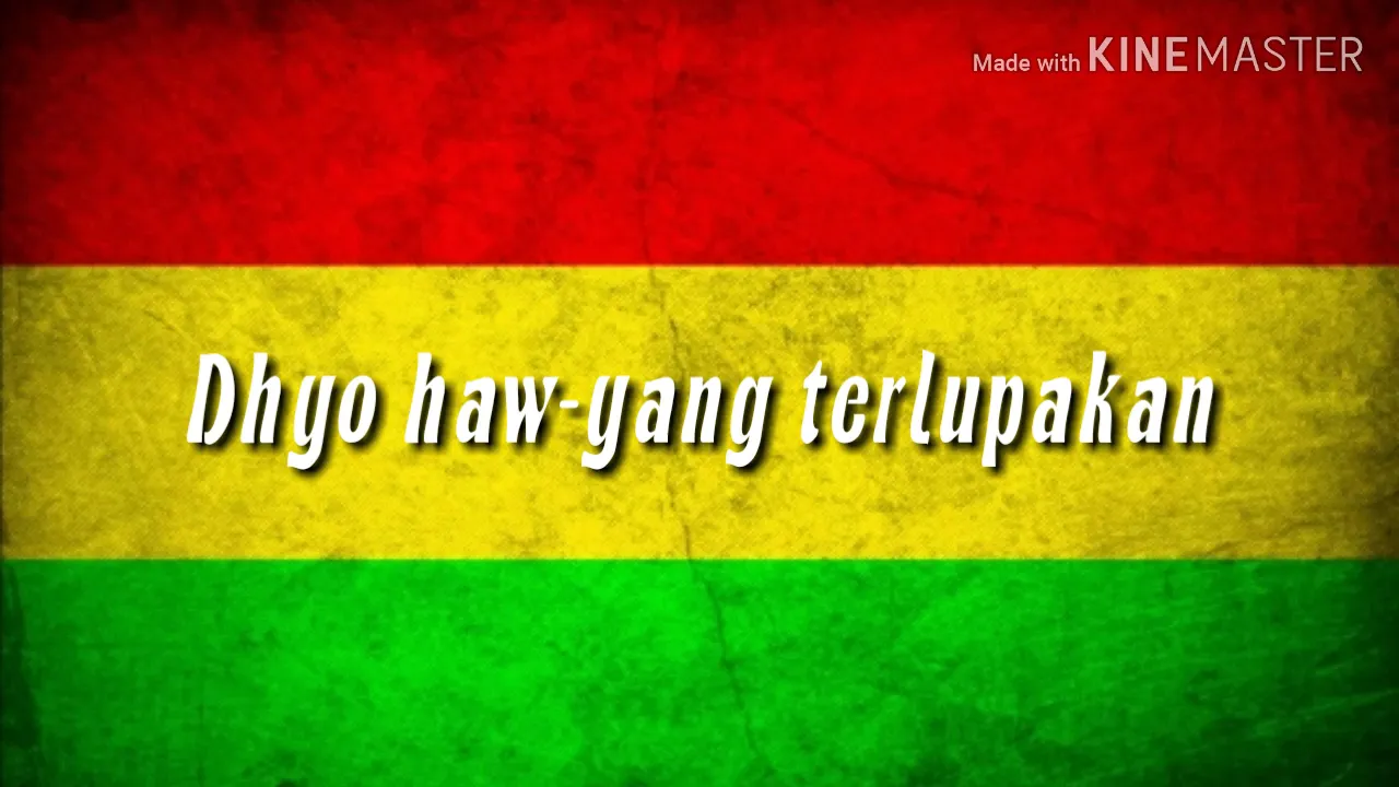 LIRIK LAGU REGGAE DHYO HAW-YANG TERLUPAKAN background