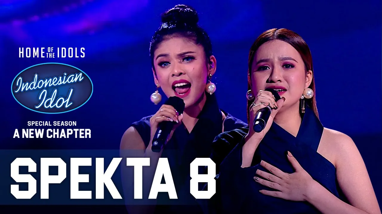 ANGGI X RIMAR - CINTA (Melly Goeslaw ft. Krisdayanti) - SPEKTA SHOW TOP 6 - Indonesian Idol 2021 background