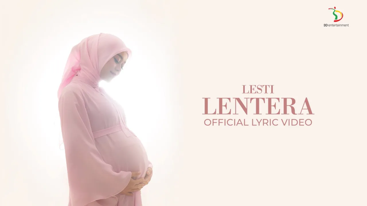 Lesti - Lentera | Official Lyric Video background