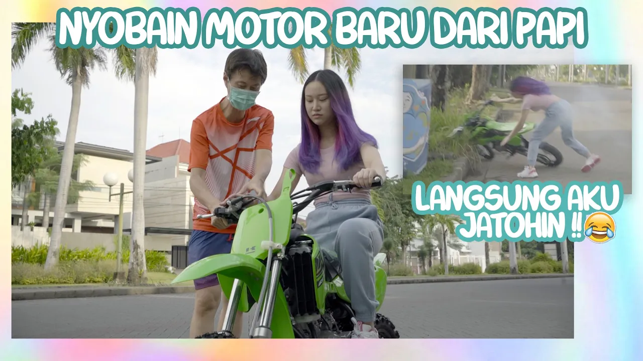 PAPI ISENG BELI MOTOR | VLOG MAIN MOTOR BARENG PAPI