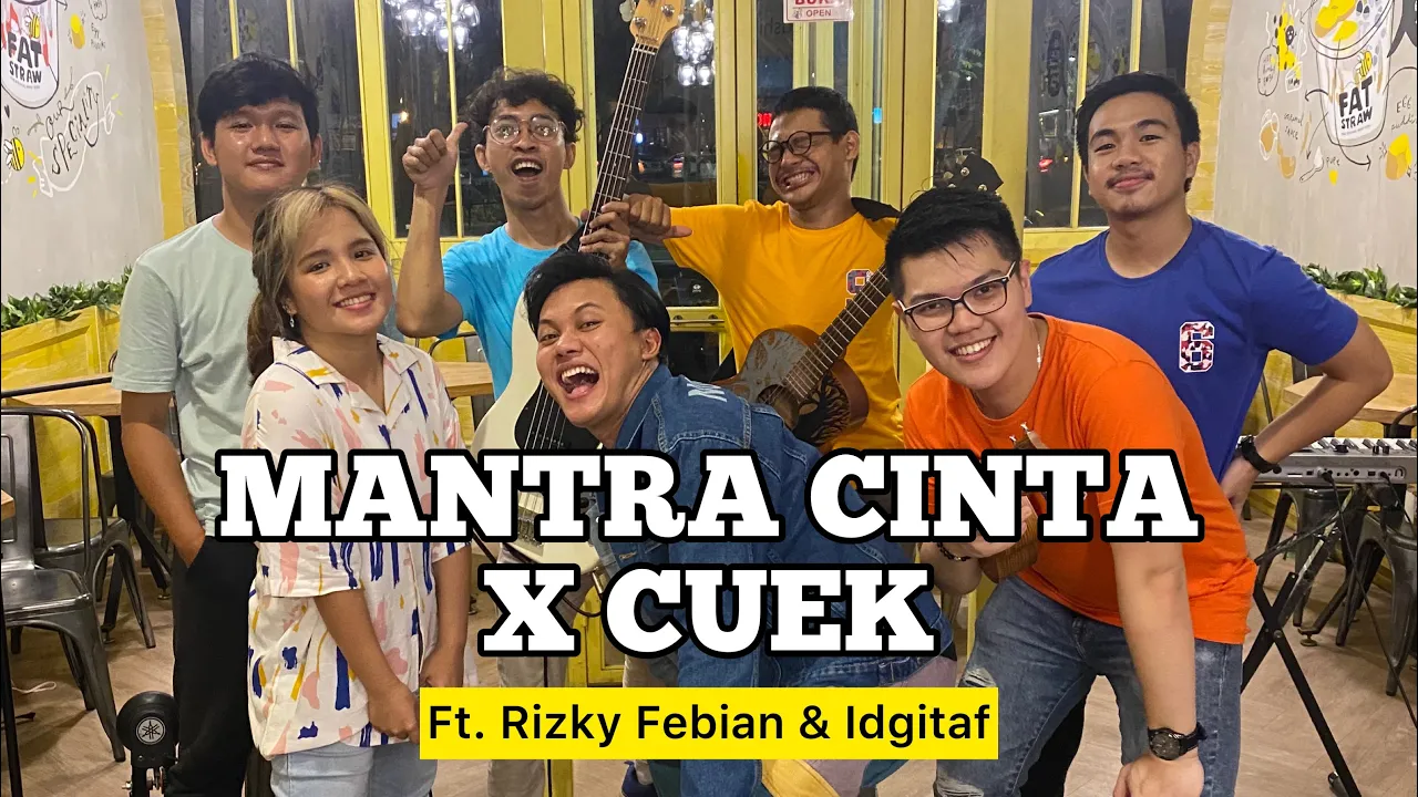Cuek X Mantra Cinta (KERONCONG) - Rizky Febian & Idgitaf ft. Fivein #LetsJamWithJames