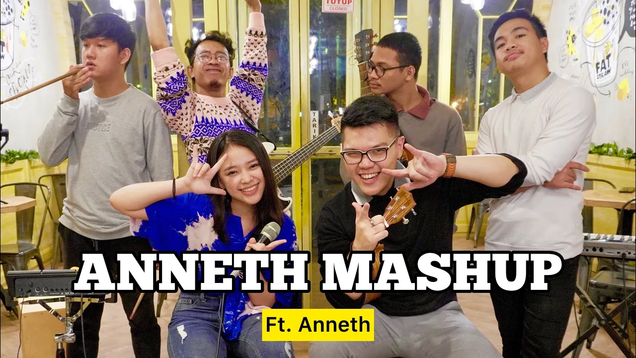 Mungkin Hari Ini Esok Atau Nanti X Tetap Untukmu (KERONCONG) - ANNETH ft. Fivein #LetsJamWithJames