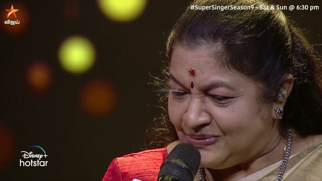 Aarari Aariro Kekkuthu Amma Song by #ChithraAmma | Super Singer Season 9 background