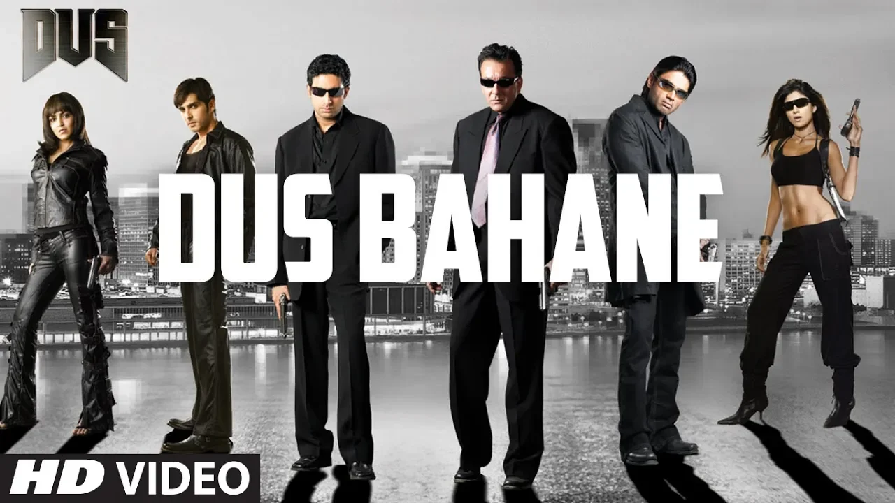 Dus Bahane Karke Le Gaye Dil | Dus | Zayed K, Abhishek B | K K, Shaan | Vishal Dadlani, Shekhar background