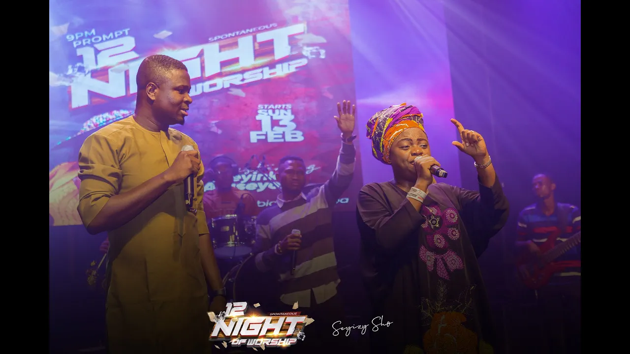 BIDEMI OLAOBA with ADEYINKA ALASEYORI during the 12 Nights Of Worship. (2022) | Watch on Movi47