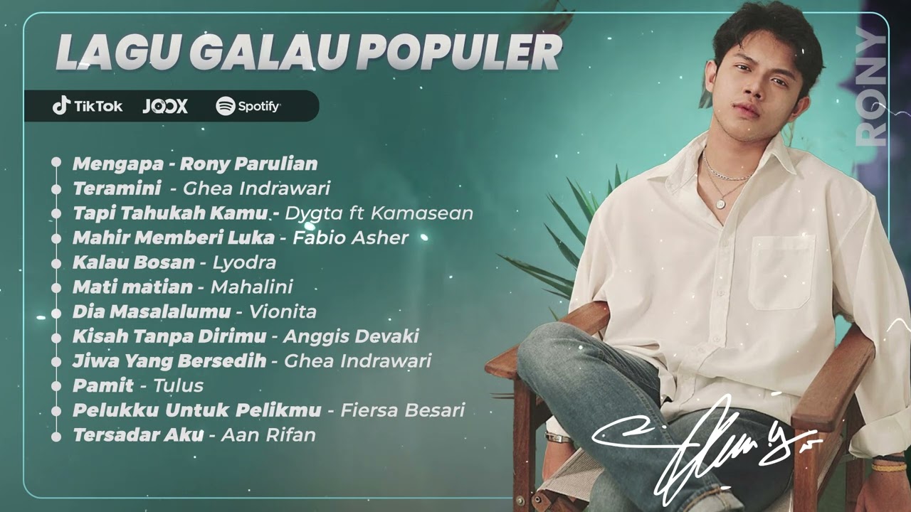 Playlist Lagu Galau | Rony Parulian, Ghea Indrawari, Lyodra, Mahalini (2024) | Watch on Movi47