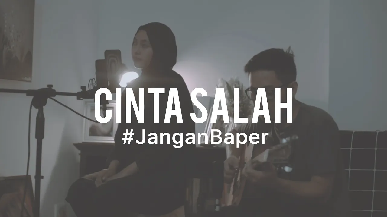 #JanganBaper Caitlin Halderman - Cinta Salah (OST Ada Cinta Di SMA) | Cover with Feby Putri background
