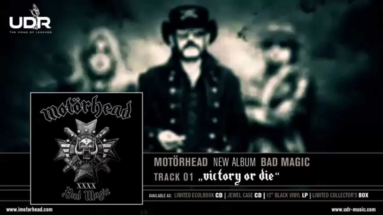 Motörhead - Victory Or Die (Bad Magic 2015) background