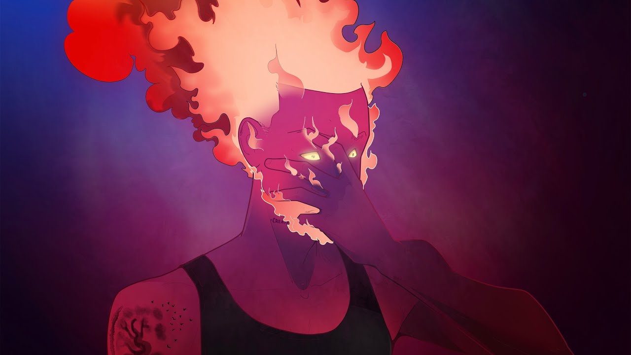 BABYBOYAV - RAGE (Official lyric video) background