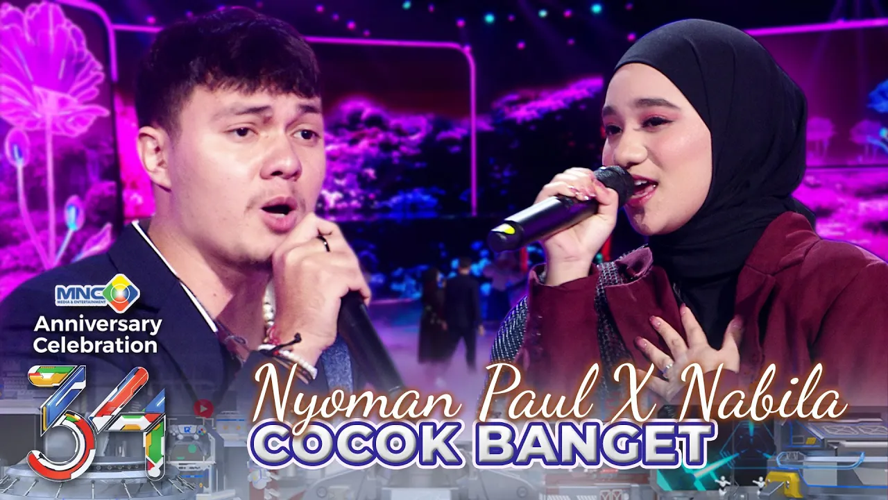 BIKIN IRI! Lihat Penampilan Nyoman Paul & Nabila Taqiyyah | MNC GROUP ANNIVERSARY CELEBRATION 34 backdrop