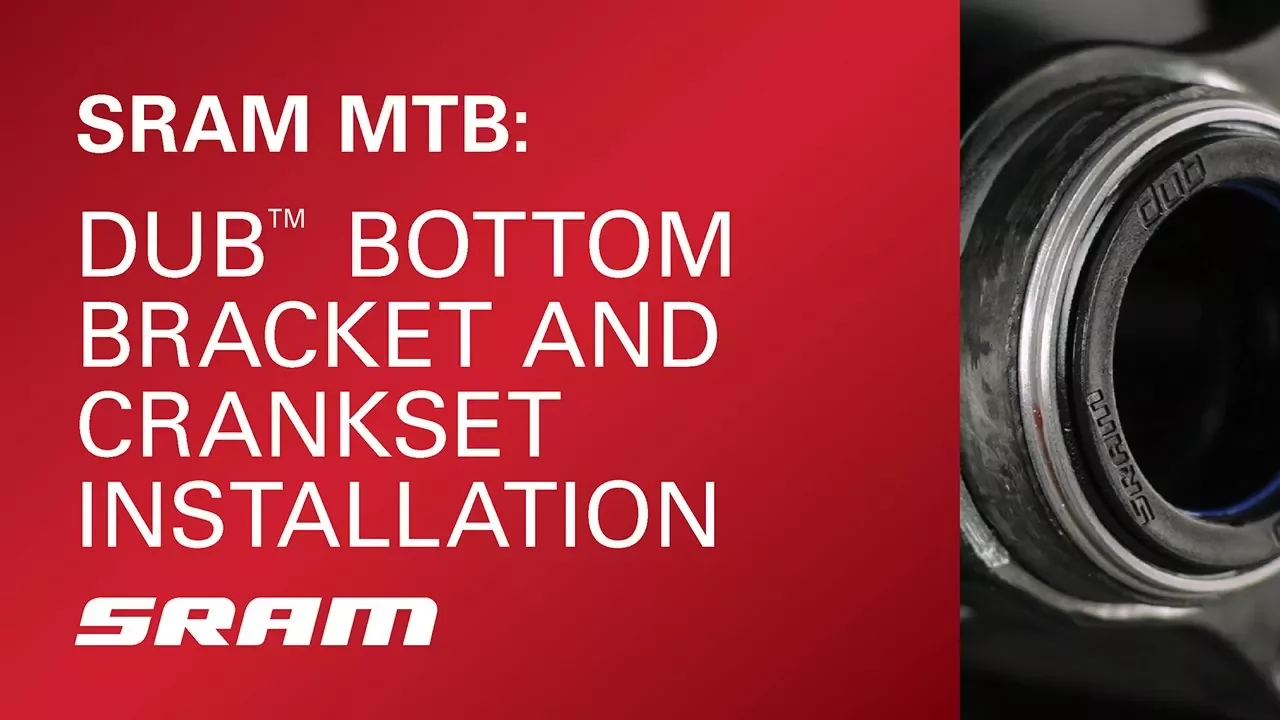 SRAM MTB: DUB™ Bottom Bracket and Crankset Installation background