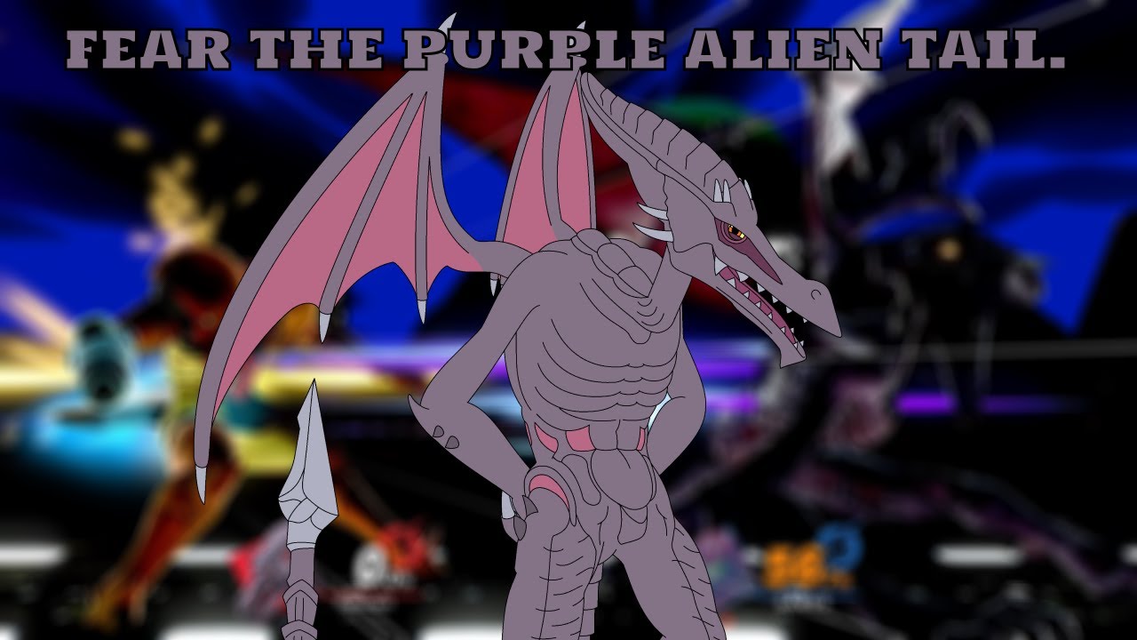 Ridley's Rule-breaking Tail. background