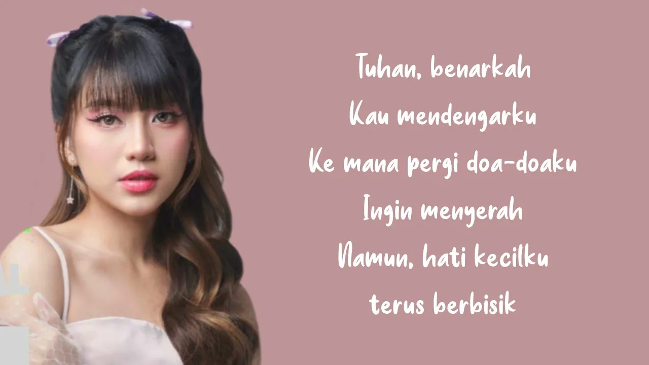 Teramini - Ghea Indrawari | Lirik Lagu ~ Tuhan benarkah kau mendengarku... background