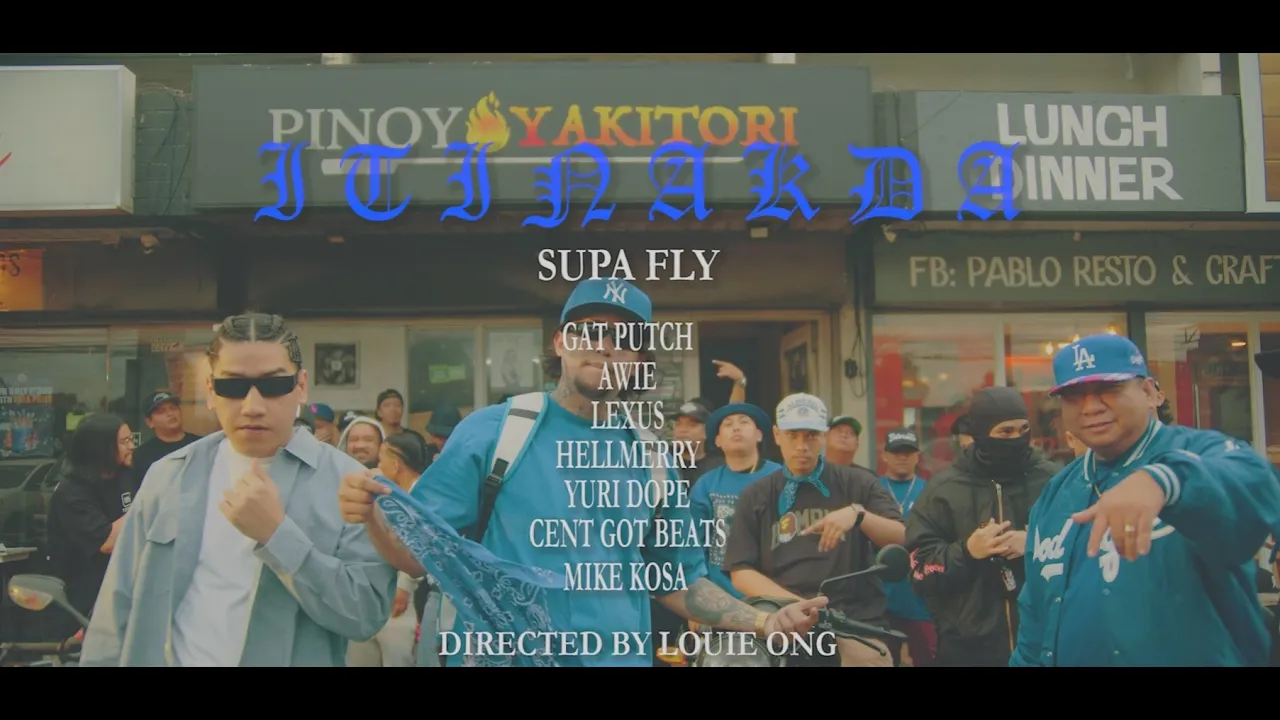 SUPAFLY - ITINAKDA ft. GatPutch, Awie, Lexus, HELLMERRY, YuriDope, Cent Got Beats & Mike Kosa (OMV) backdrop