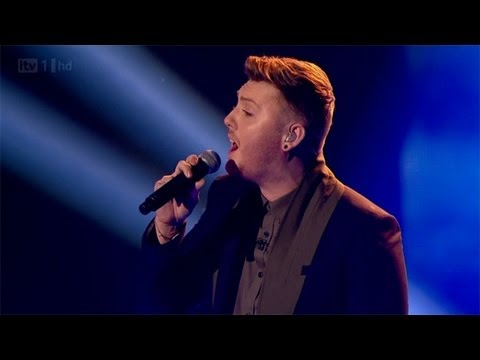 James Arthur sings Shontelle's Impossible - The Final - The X Factor UK 2012 background