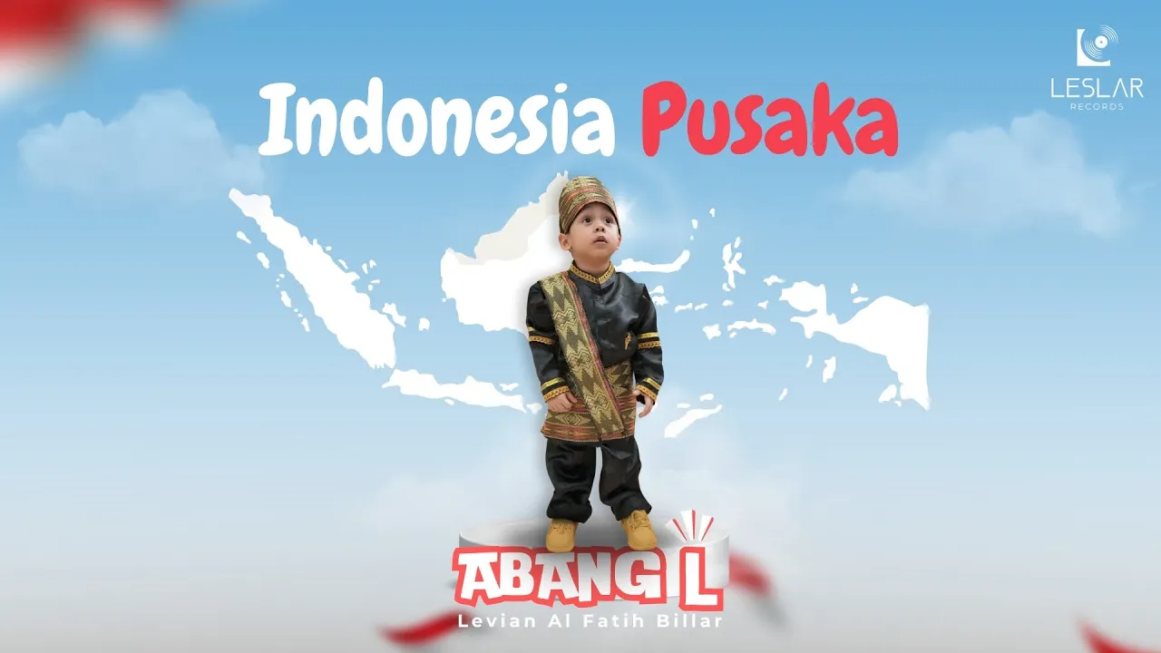 Levian Al Fatih Billar (Abang L) - Indonesia Pusaka (Official Lyric Video) backdrop