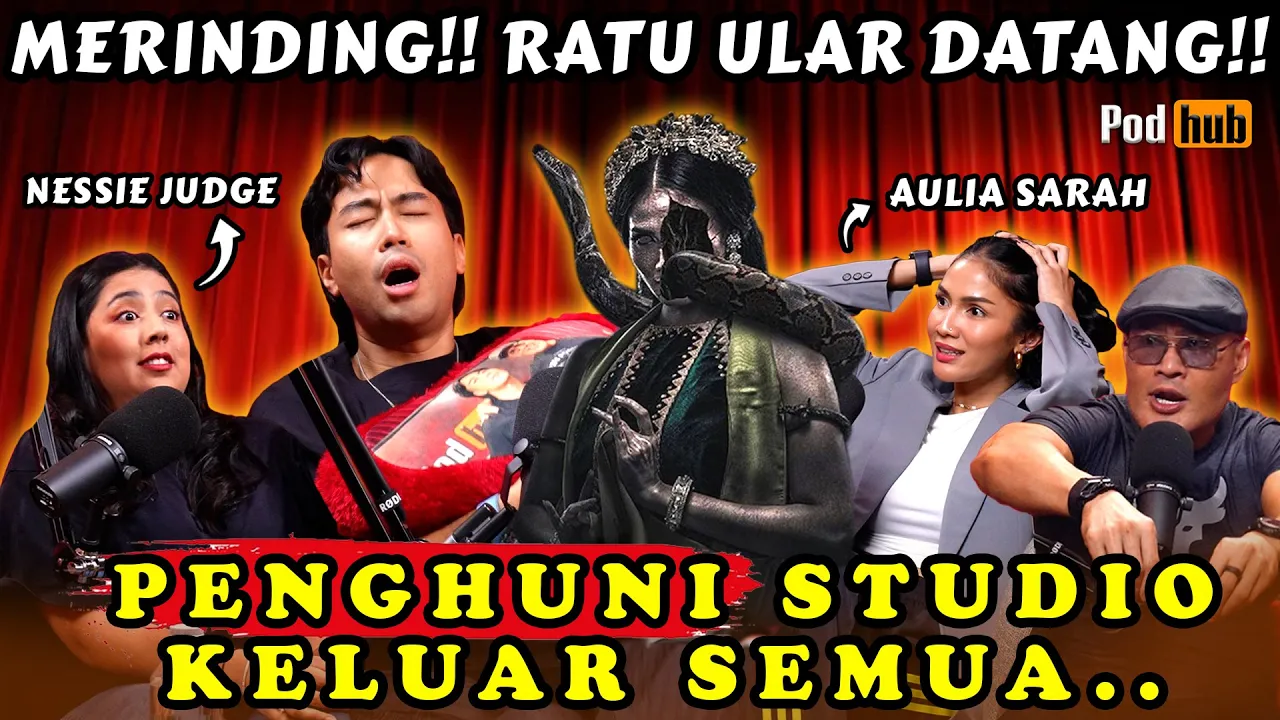 AULIA SARAH DICOLEK S3T4N DI TUDIO‼️Nessie, Vidi Praktek Babi Ngepet‼️- PODHUB (2024) | Watch on Movi47