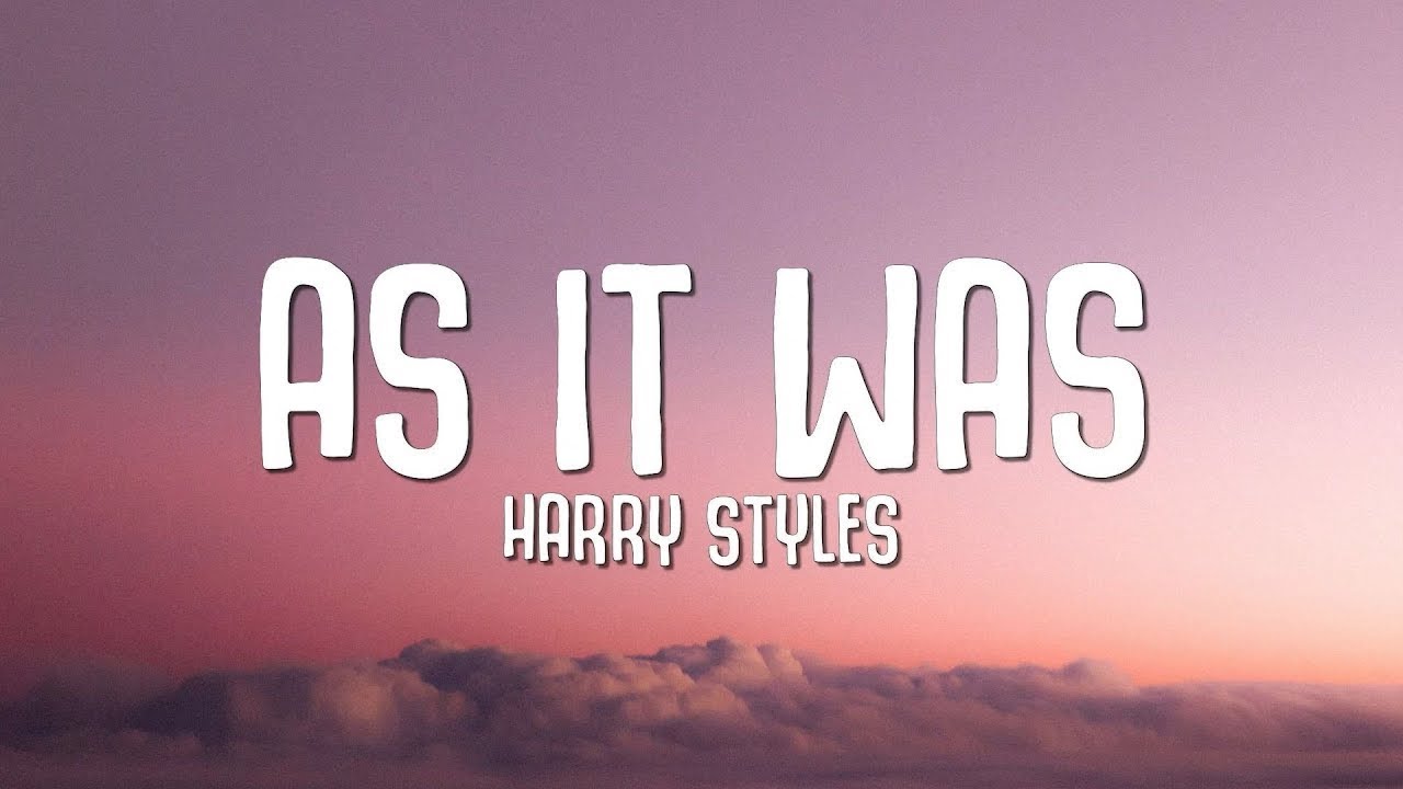 Harry Styles - As It Was (Lyrics) background