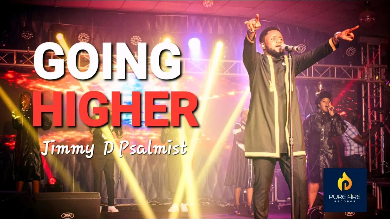 GOING HIGHER | JIMMY D PSALMIST. LIVE backdrop
