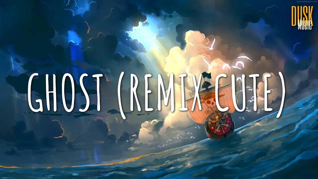 Ghost (remix cute) - DJ Komang Rimex x Dangling (Video Lyrics) background