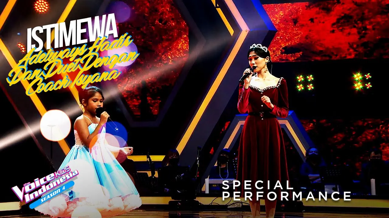 Adelways Lay X Isyana - Time To Say Goodbye | Grand Final | The Voice Kids Indonesia Season 4
