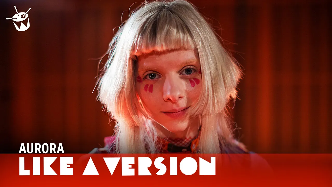 AURORA covers The Beatles 'Across The Universe' for Like A Version background