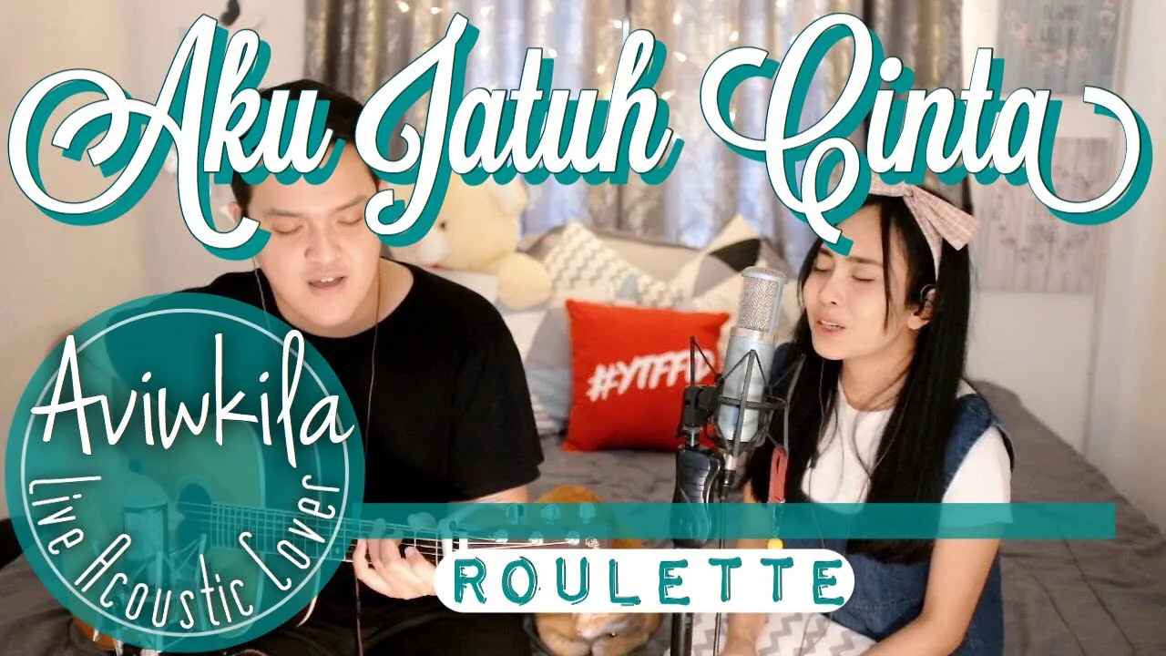 Roulette - Aku Jatuh Cinta (Live Acoustic Cover by Aviwkila) backdrop